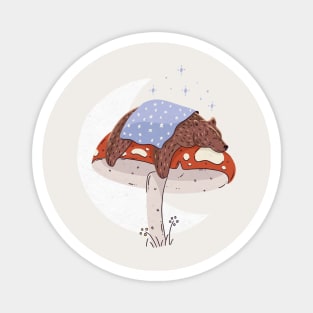 Mushroom Friend Magnet